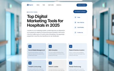 Best Digital Marketing Tools for Hospitals in 2025
